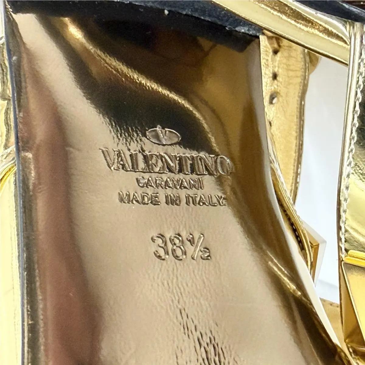 Valentino shoes - Valentino Garavani Rockstud - Garavani Rockstud - Gold 5