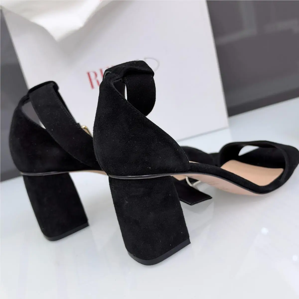 Valentino shoes - Red Valentino - Red - RQ0S0A47 - Black (UPC: 8053341962560) 7