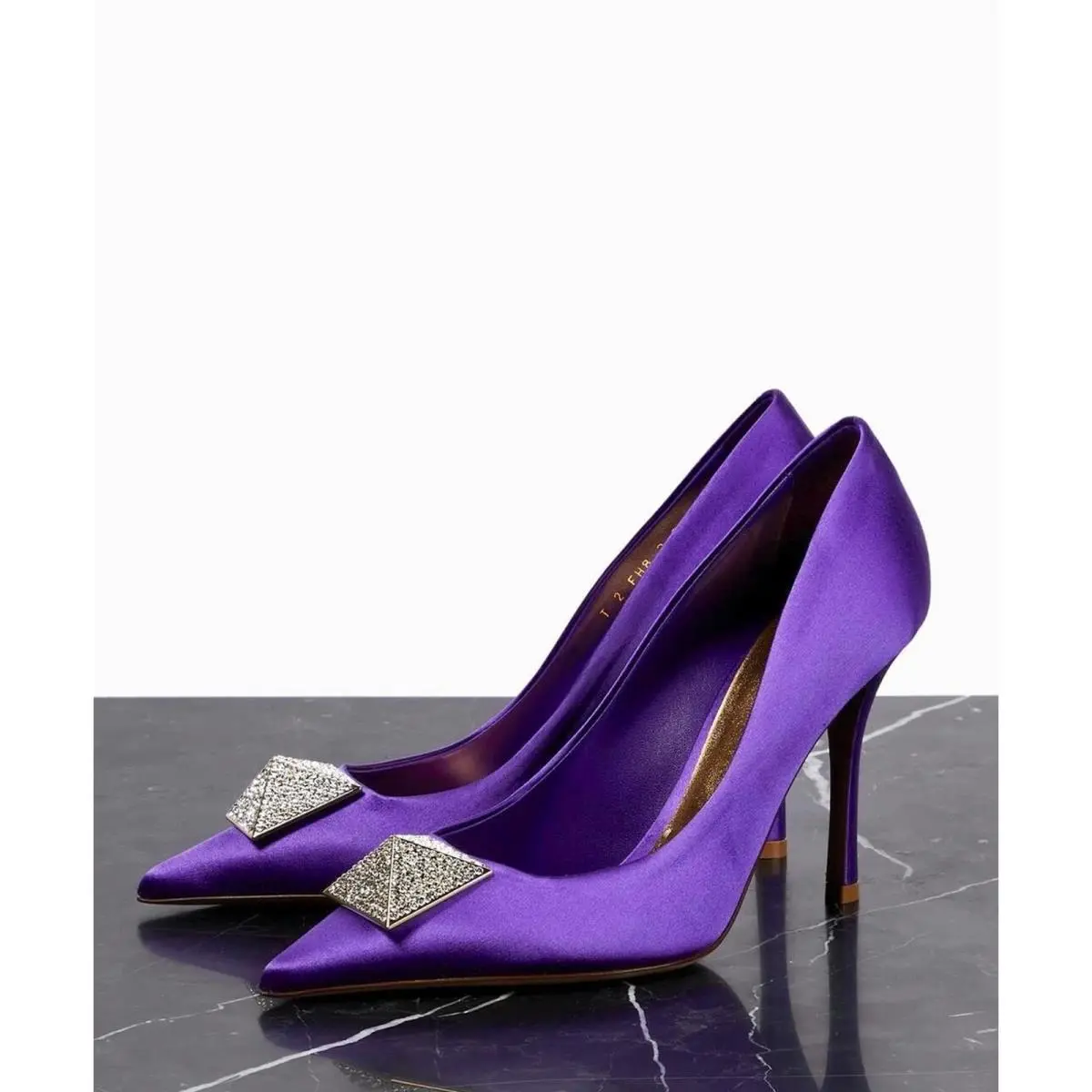 Valentino shoes - Purple, Exterior: Multicolor 5