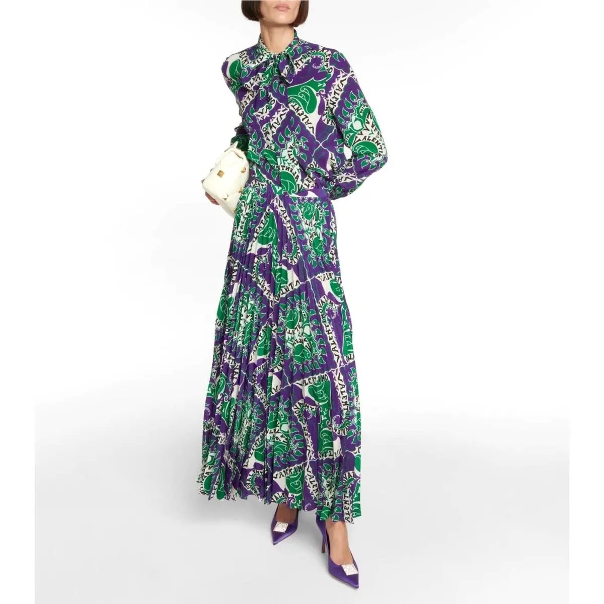 Valentino shoes - Purple, Exterior: Multicolor 9
