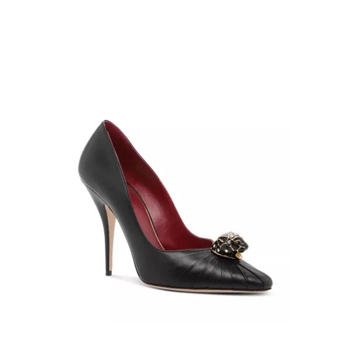 Valentino Garavani Women`s Ono 35 Pumps 8US/38EU 600 Panther Head