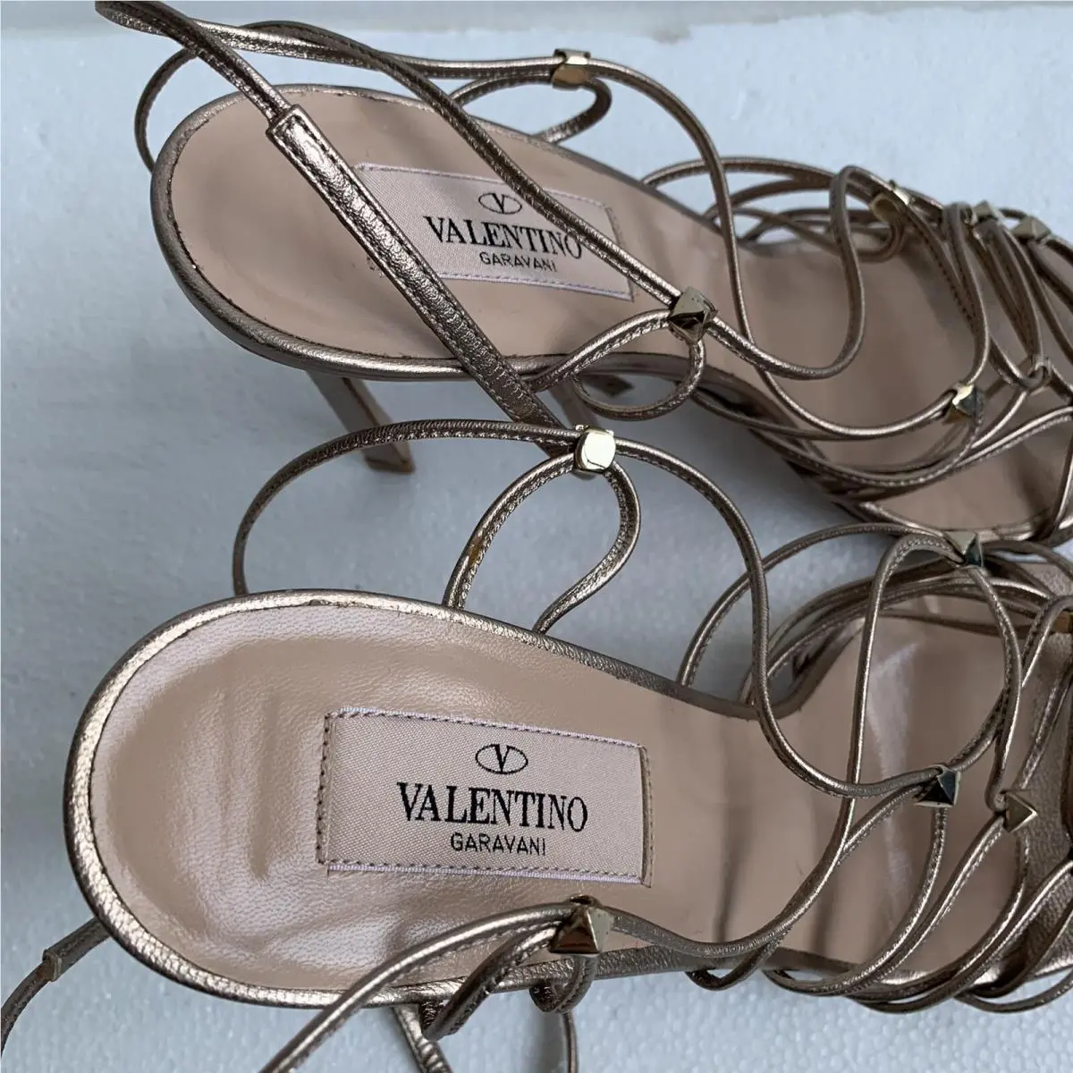 Valentino shoes - Gold 3