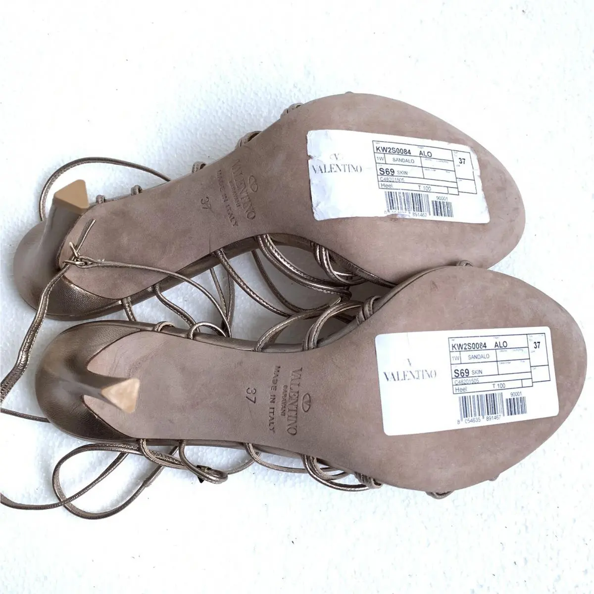 Valentino shoes - Gold 5