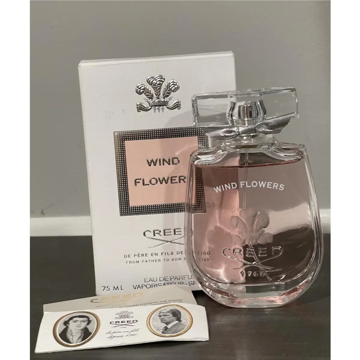 Wind Flowers Eau De Parfum Spray 75ml / 2.5 oz 99% Left by Creed