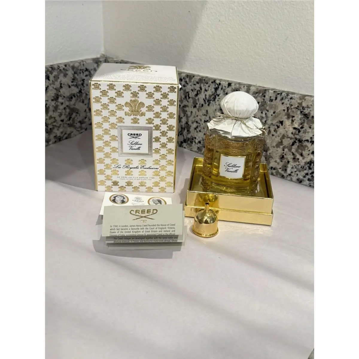Sublime Vanille 250ml 8.4oz Les Royales Exclusives Flacon by Creed