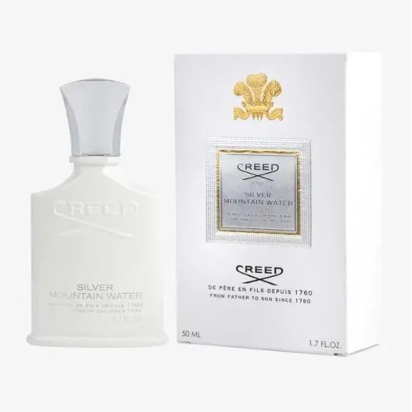 Silver Mountain Water Eau de Parfum Unisex 1.7 oz 50ml Spray by Creed