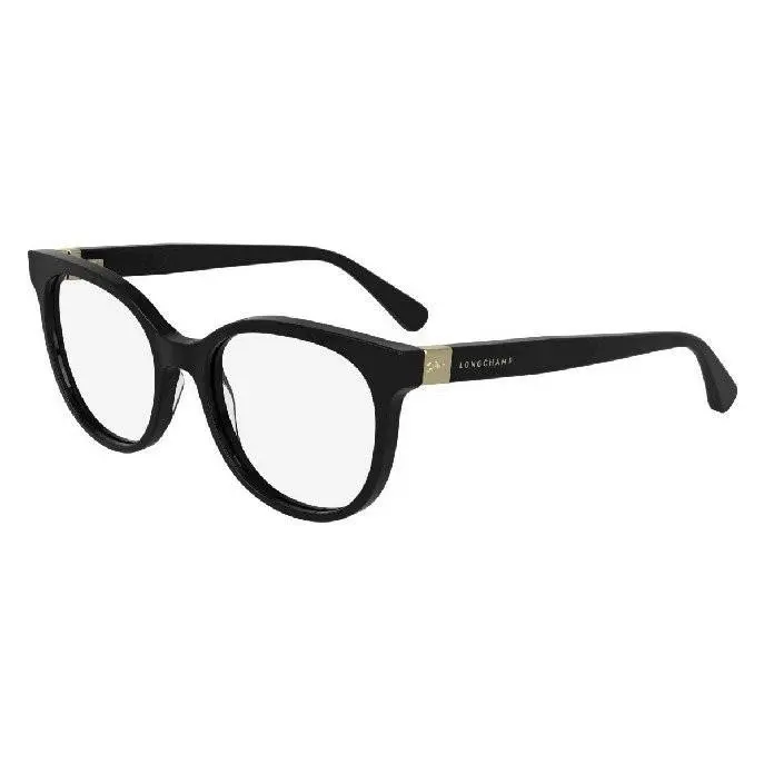LO2756N 001 Black Eyeglasses Frames 52mm Women`s by Longchamp