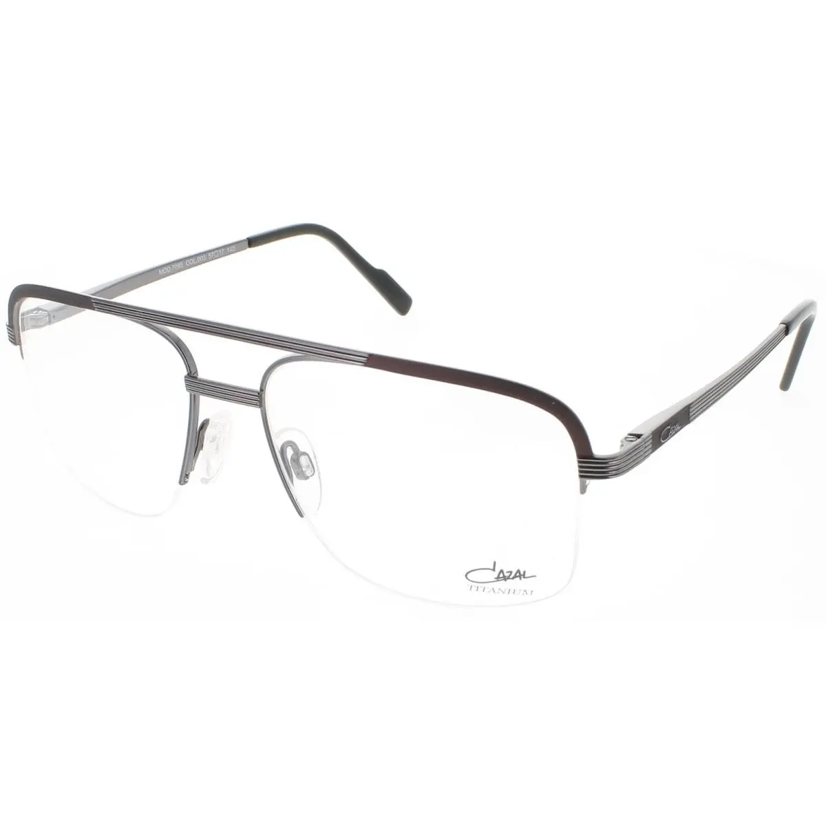 7095-C003-57 Eyeglasses Eye Glasses C003 57mm Unisex Gunmetal/bordeaux by Cazal