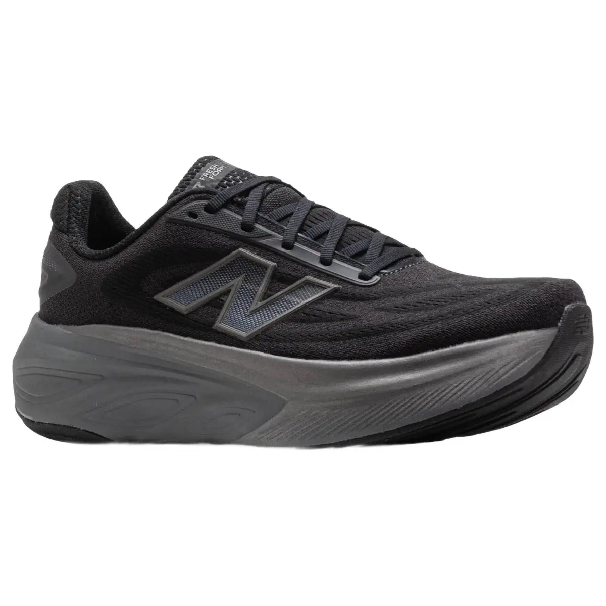 New Balance shoes - New Balance Fresh Foam X More v6 Wide - MMORLA6 - Black/Castlerock/Black Metallic 10