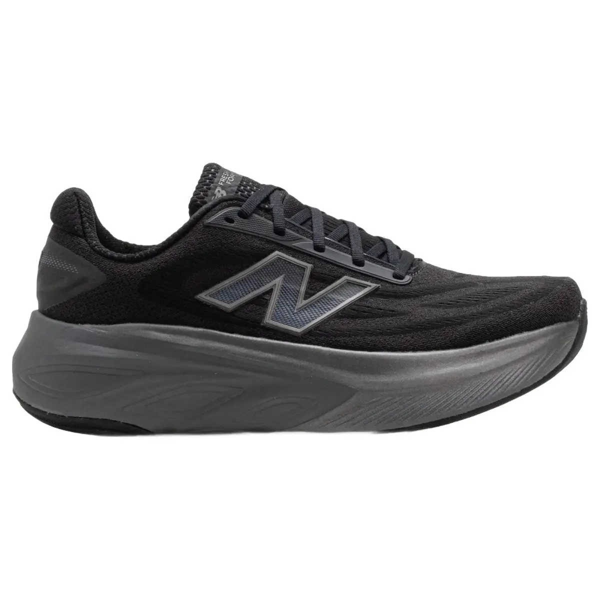 New Balance shoes - New Balance Fresh Foam X More v6 Wide - MMORLA6 - Black/Castlerock/Black Metallic 6
