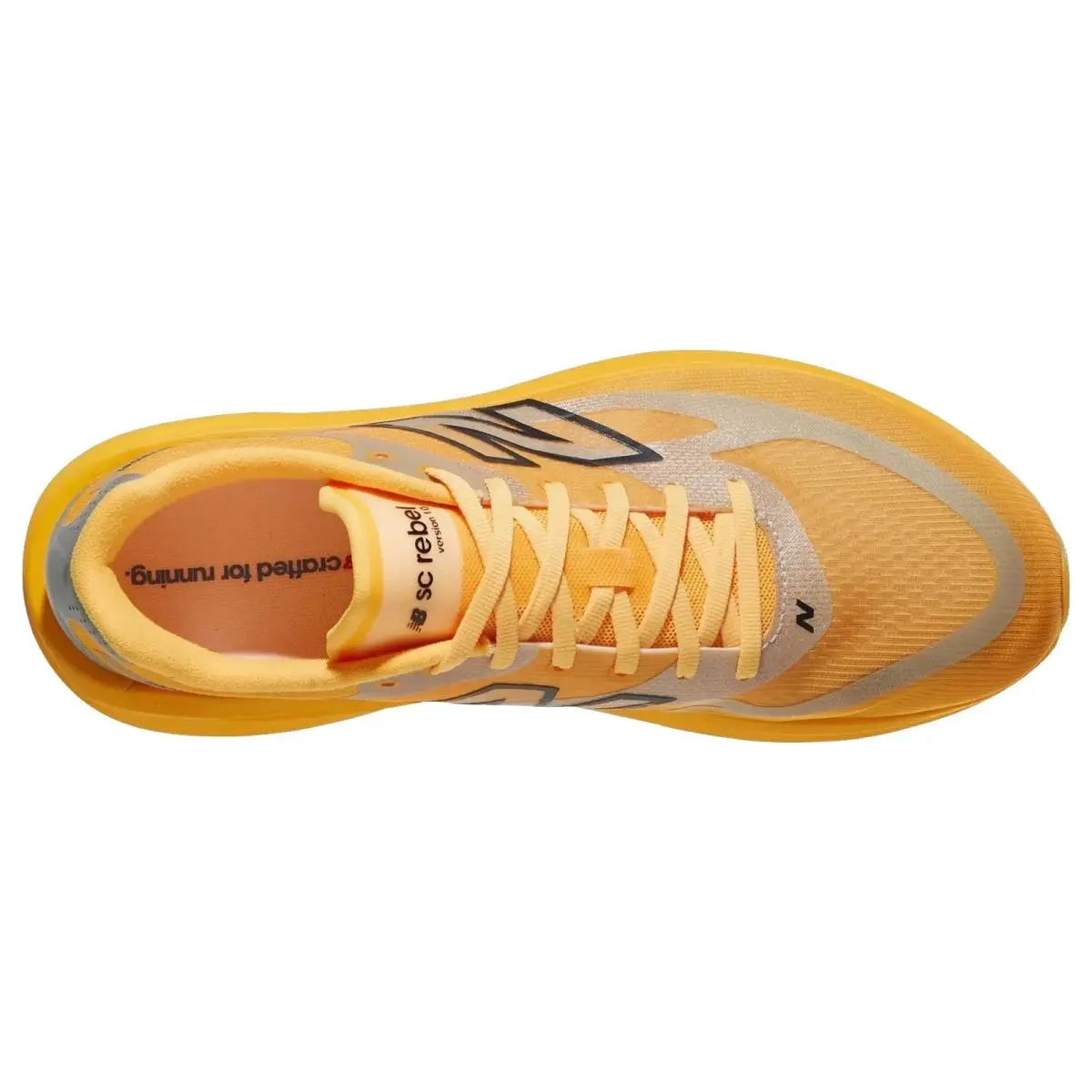 New Balance shoes - Supercomp Rebel V1 - Supercomp Rebel - MREBX4FH - Satsuma Orange/Silver Metallic 2