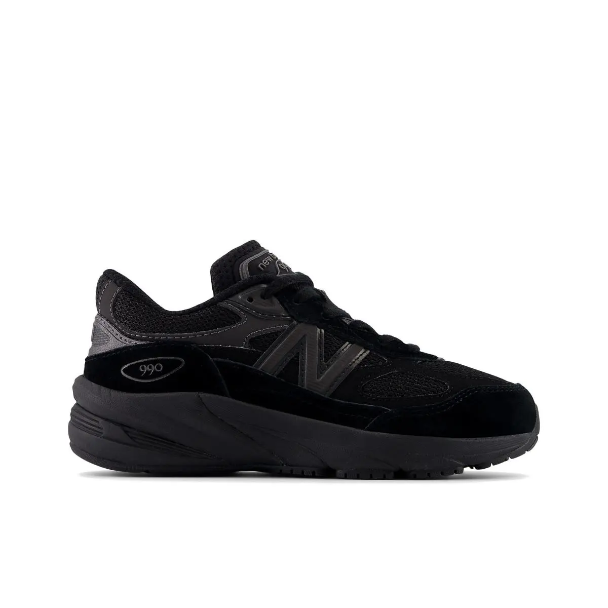 New Balance 990v6 Sneakers in Black/black Metallic Preschool PS Low-top