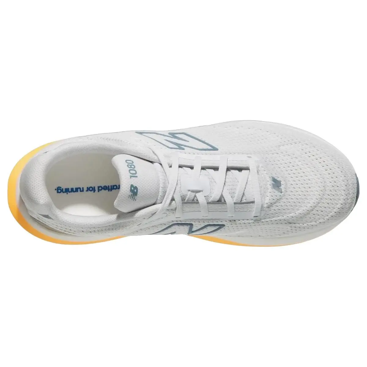 New Balance shoes - 1080 V15 - M108098N - White/Satsuma Orange 2
