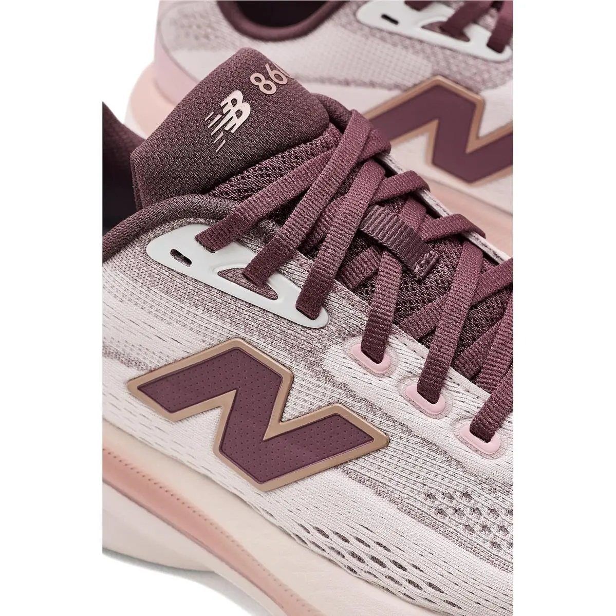 New Balance shoes - NB White/Pink Heat 25