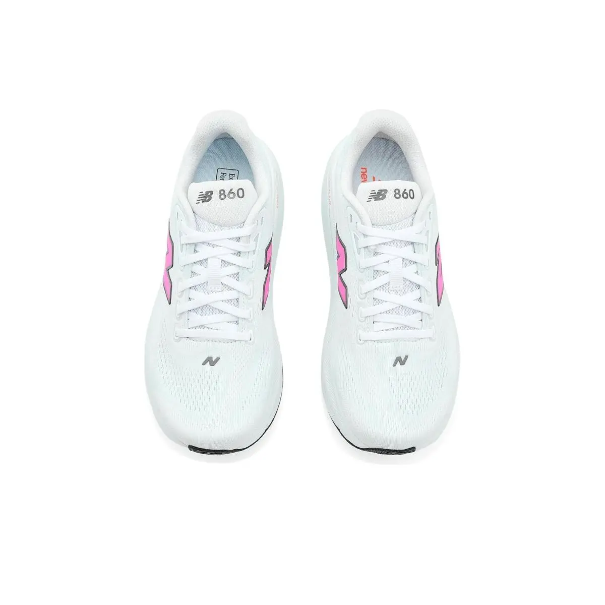New Balance shoes - NB White/Pink Heat 7