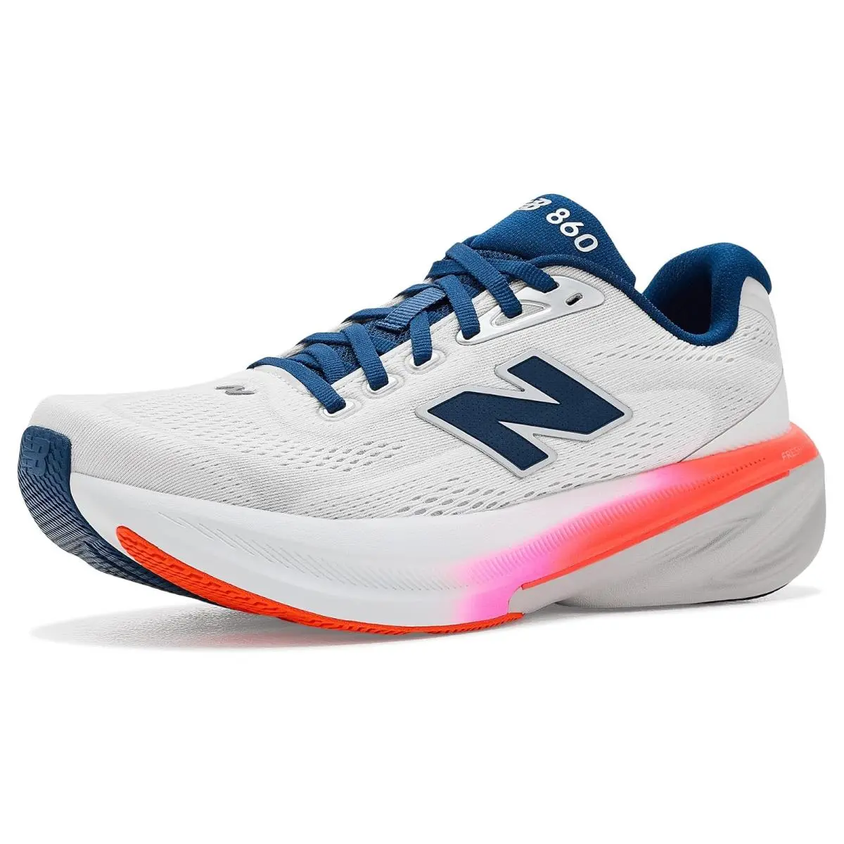 New Balance shoes - NB White/Pink Heat 34