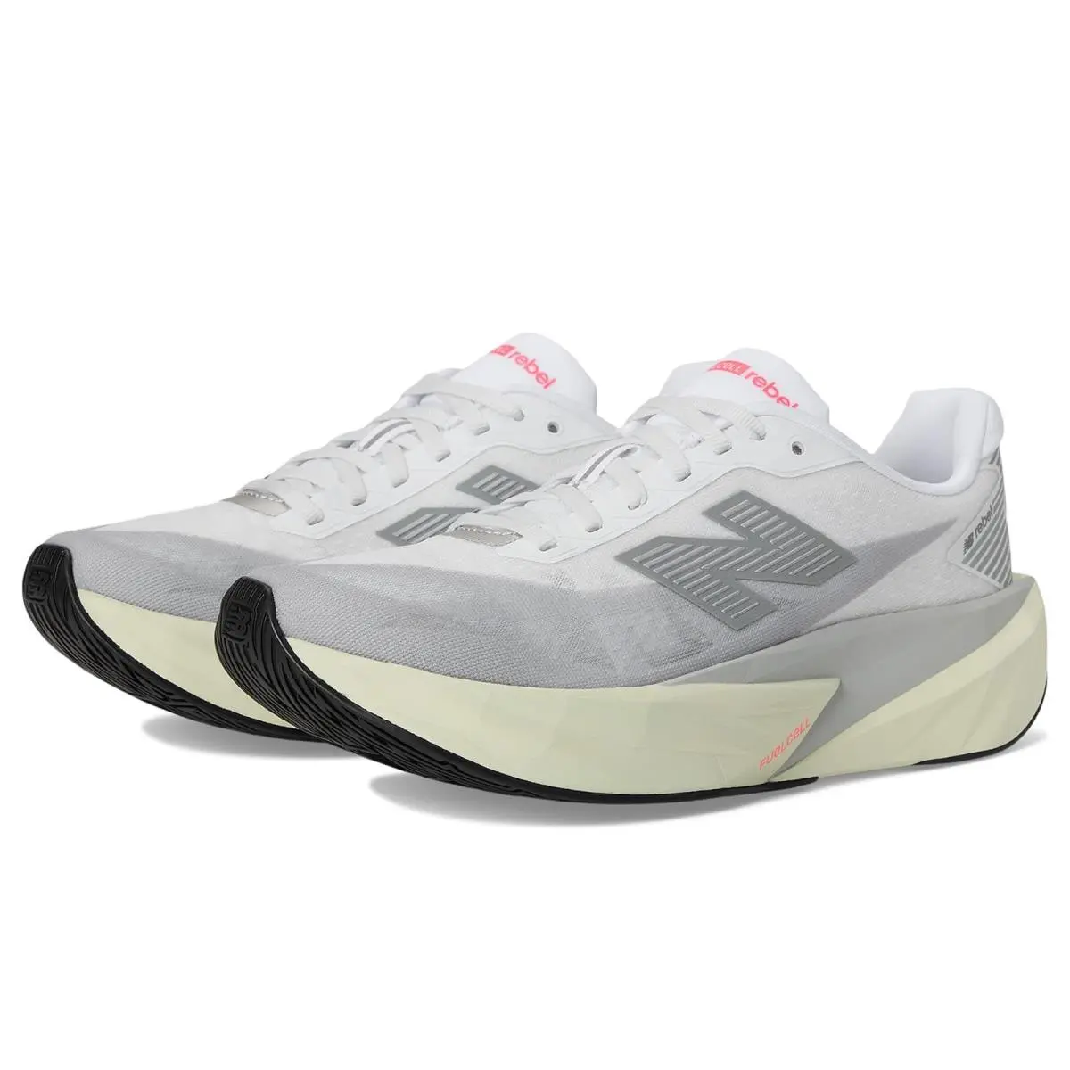 Women`s Sneakers Athletic Shoes  Fuelcell Rebel v5 Raincloud/White/Mineral by New Balance