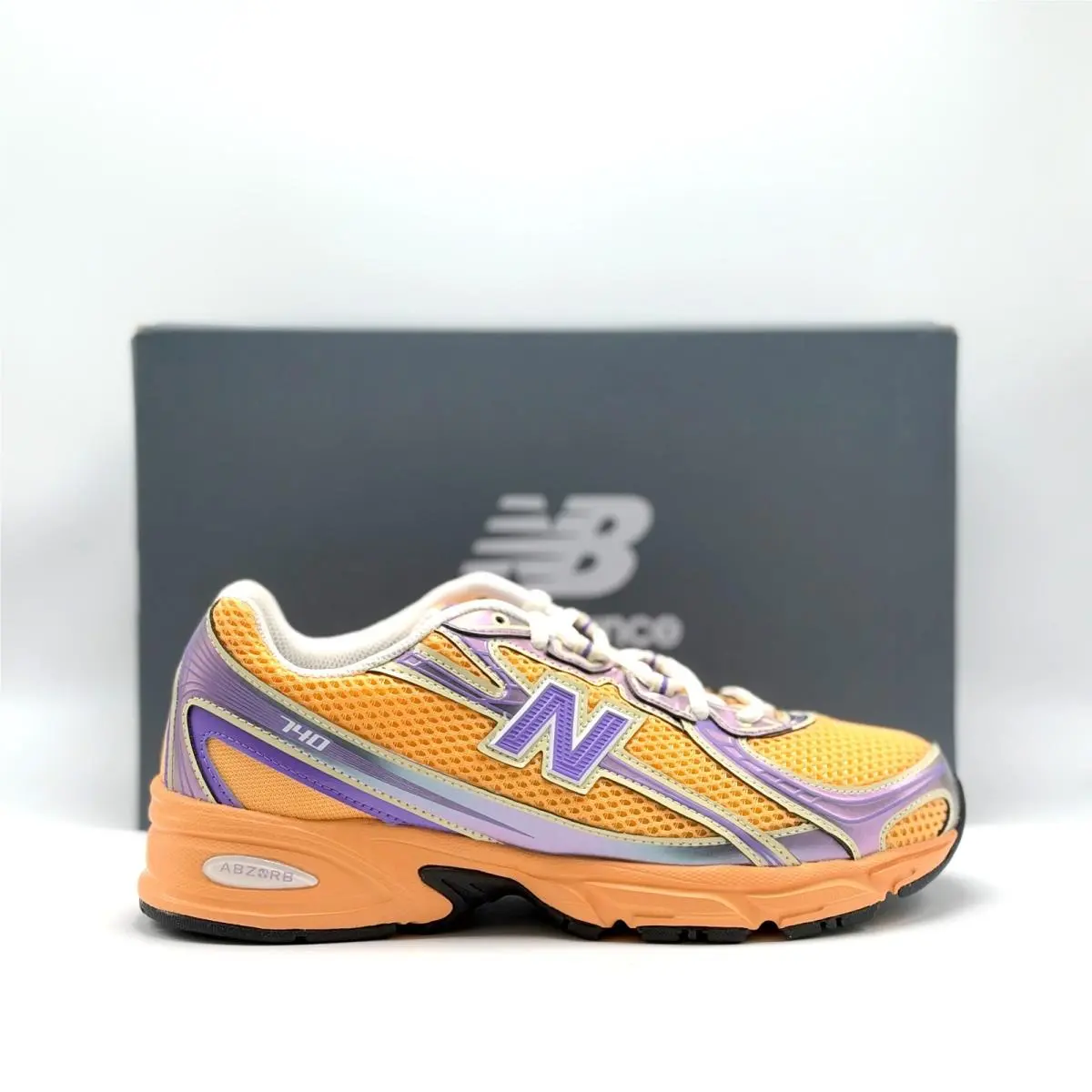 New Balance shoes - New Balance 740 - U7401ZF - Orange / Purple / Silver / Black (ORANGE PURPLE) 6