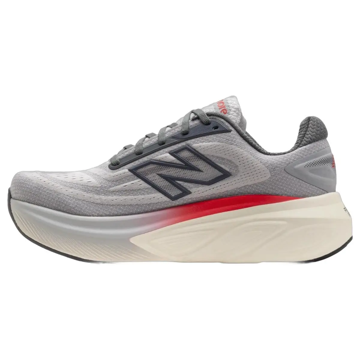 New Balance shoes - New Balance Fresh Foam X More v6 Extra Wide - MMORLC6 - Grey/TrRed 0