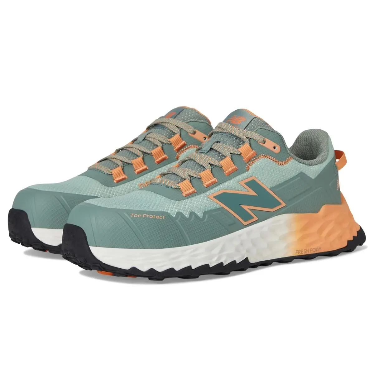 New Balance shoes - Aqua/Pumpkin 6