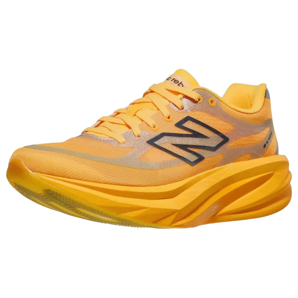New Balance shoes - New Balance SuperComp Rebel v1 Wide - WREBX38S - Satsuma Orange/Silver Metallic 6