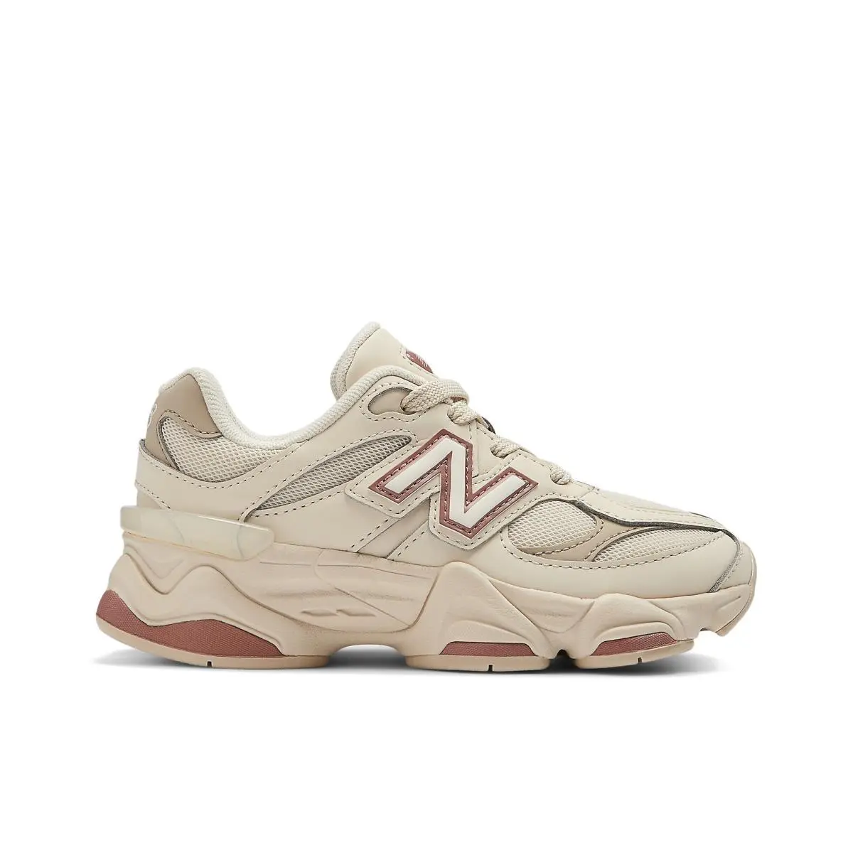 New Balance 9060 Sneakers in Bone/sparrow Preschool PS Low-top