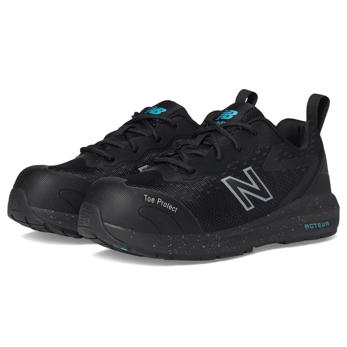 New Balance shoes - Black/Aqua 6