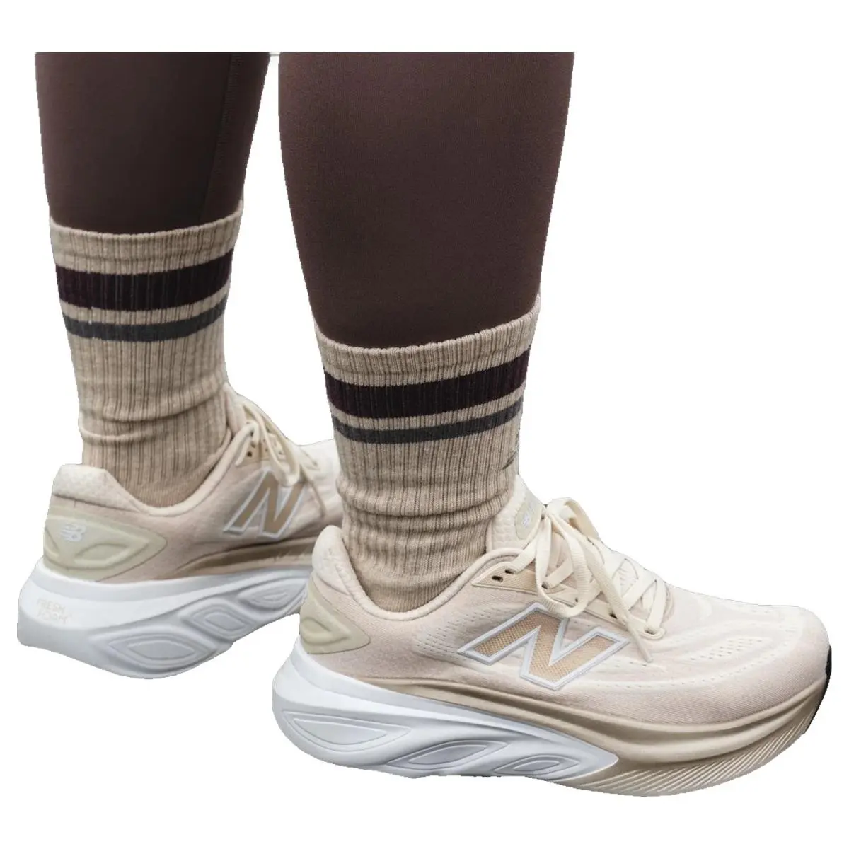 New Balance shoes - Fresh Foam X More V6 - WMORLB6 - Permafrost/Bisque/White 8
