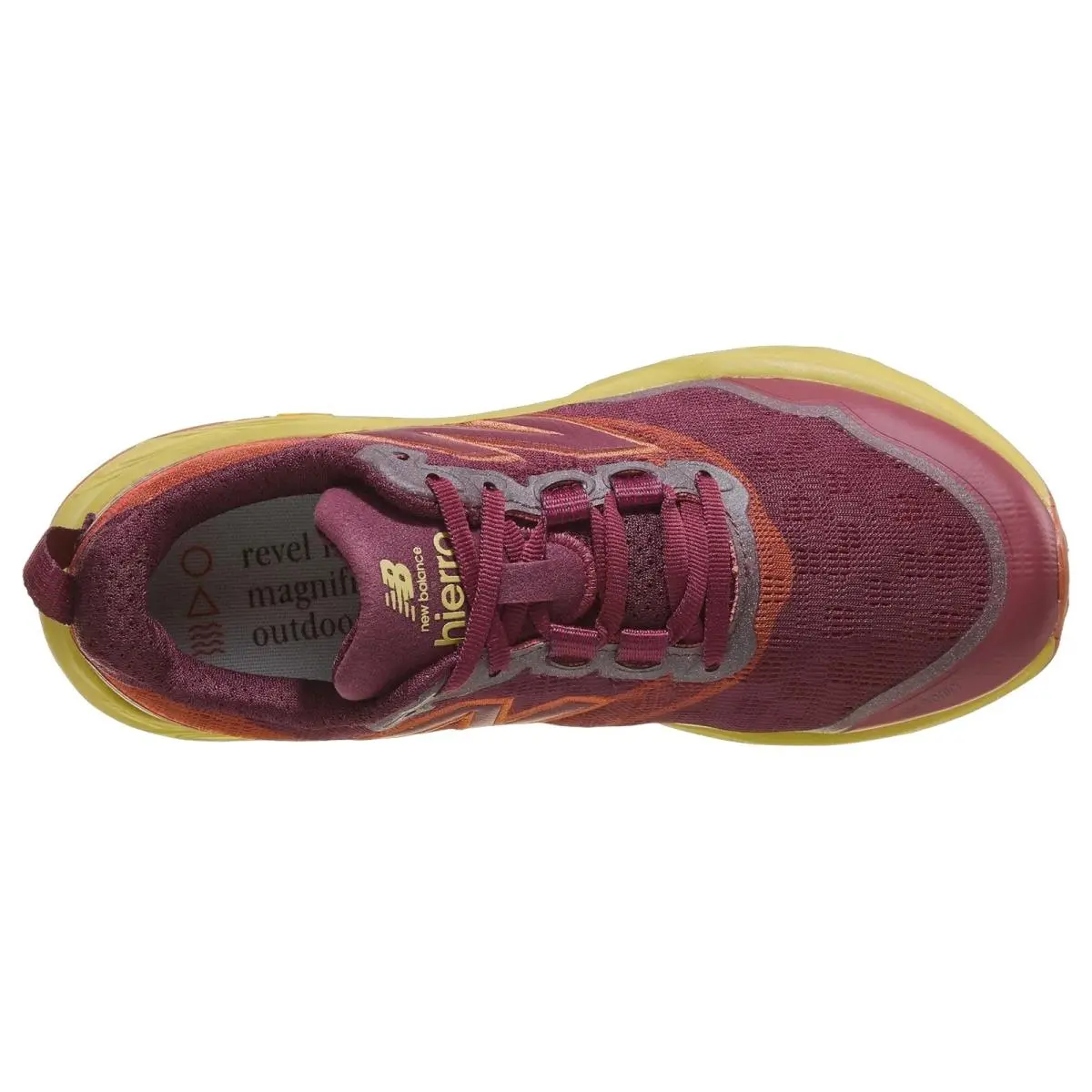 New Balance shoes - Fresh Foam X Hierro V9 - WHIER25J - Wine 2