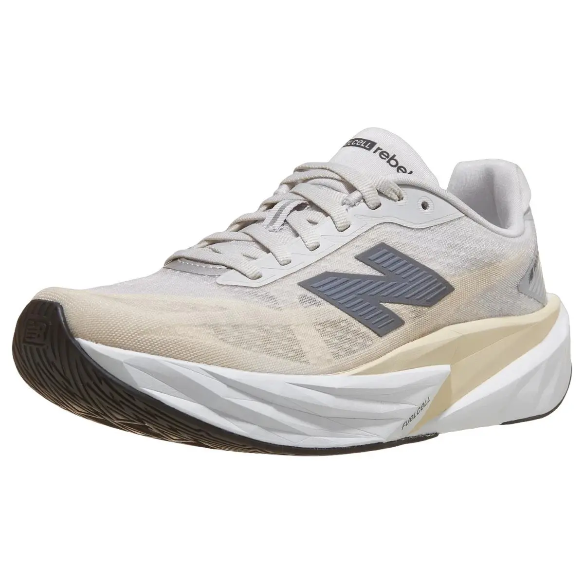 New Balance shoes - New Balance FuelCell Rebel v5 Wide - WFCXLX5 - Linen/Grey 0
