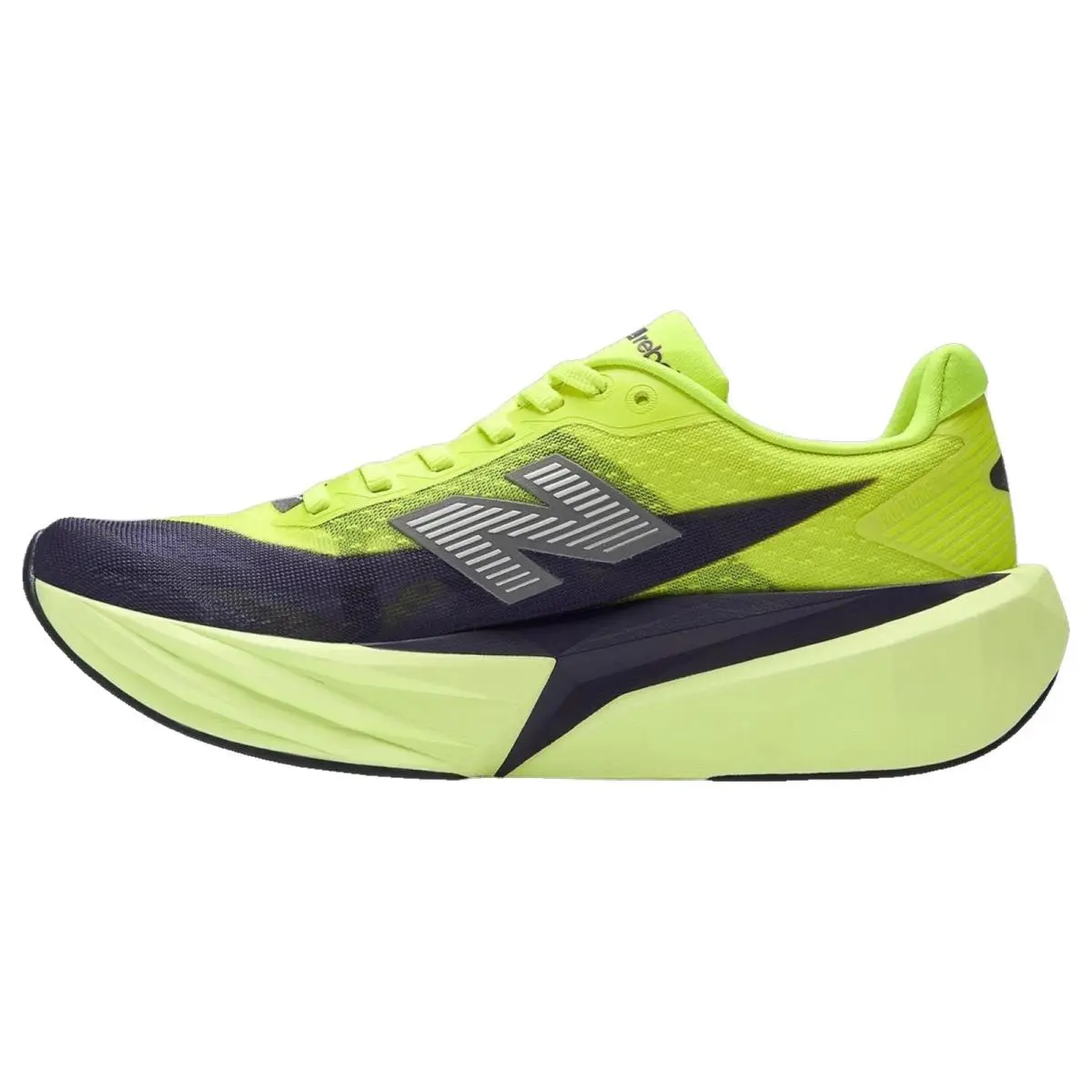 New Balance shoes - Fuelcell Rebel V5 - Fuelcell Rebel - WFCX3PE - Alkaline Green/Boysenberry 2