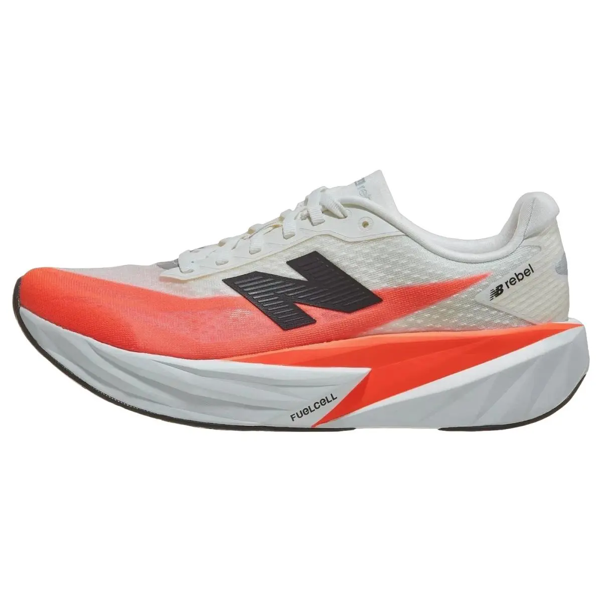 New Balance shoes - New Balance FuelCell Rebel v5 Wide - MFCXLV5 - Urgent Red/White/Sea Salt 5