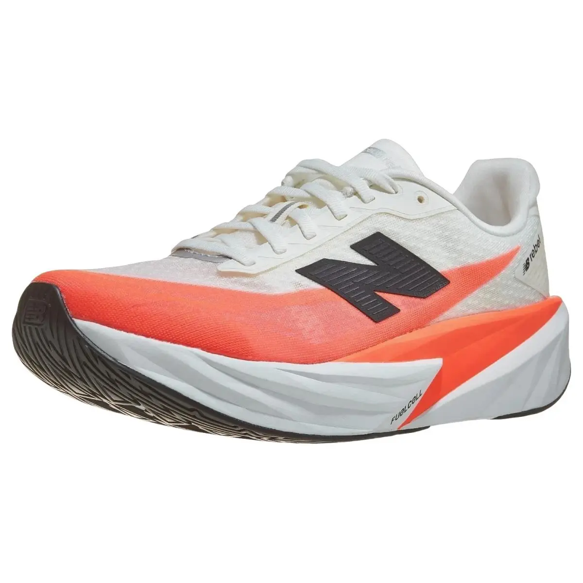 New Balance shoes - New Balance FuelCell Rebel v5 Wide - MFCXLV5 - Urgent Red/White/Sea Salt 6