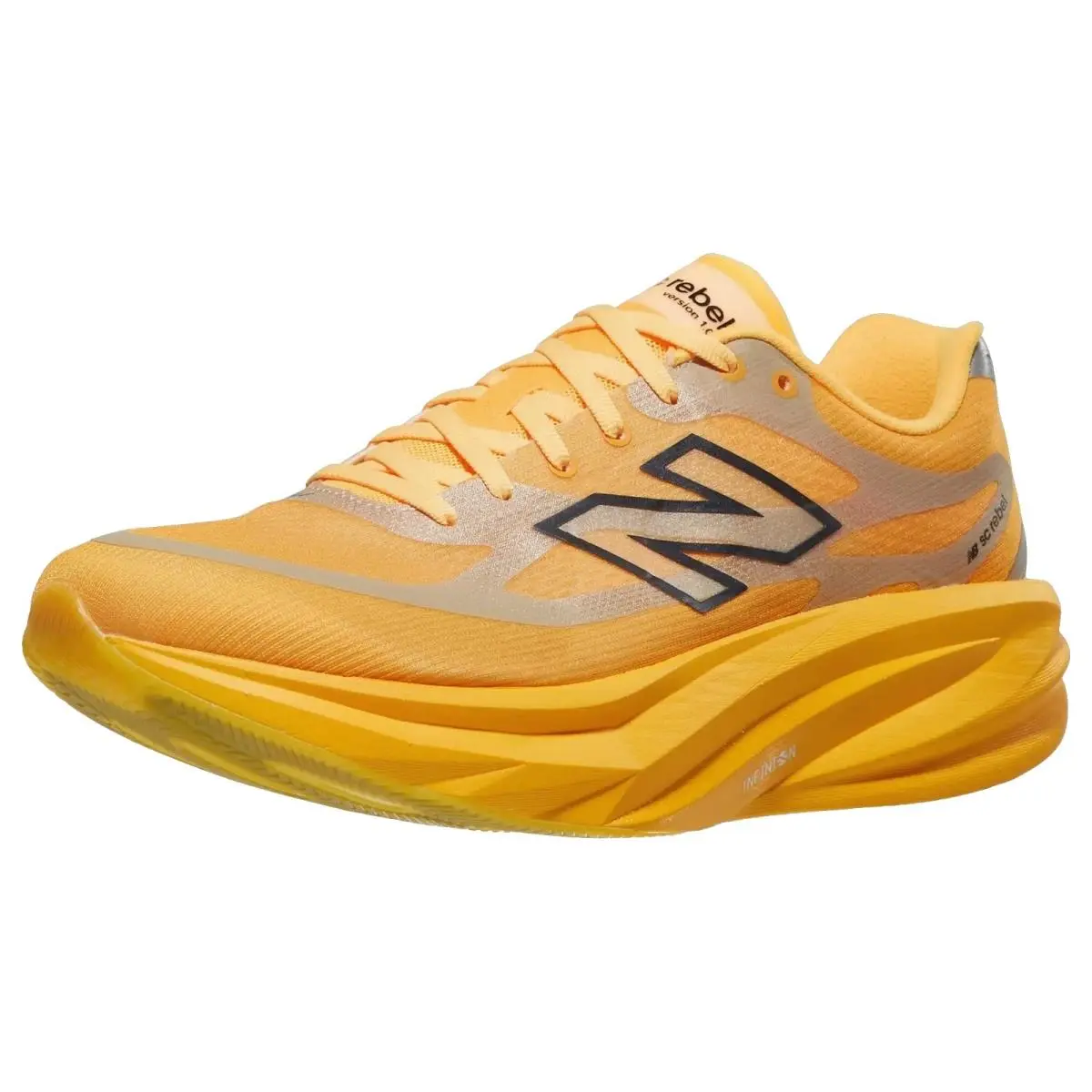New Balance shoes - New Balance SuperComp Rebel v1 Wide - MREBX4FH - Satsuma Orange/Silver Metallic 6
