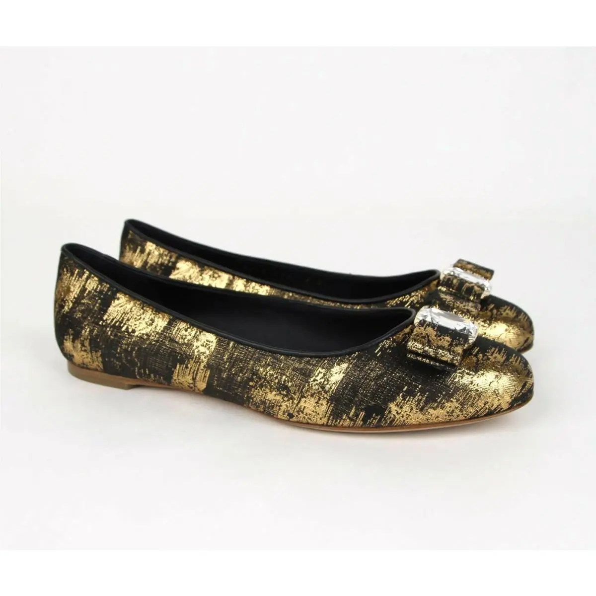Salvatore Ferragamo shoes - Gold/Black 8