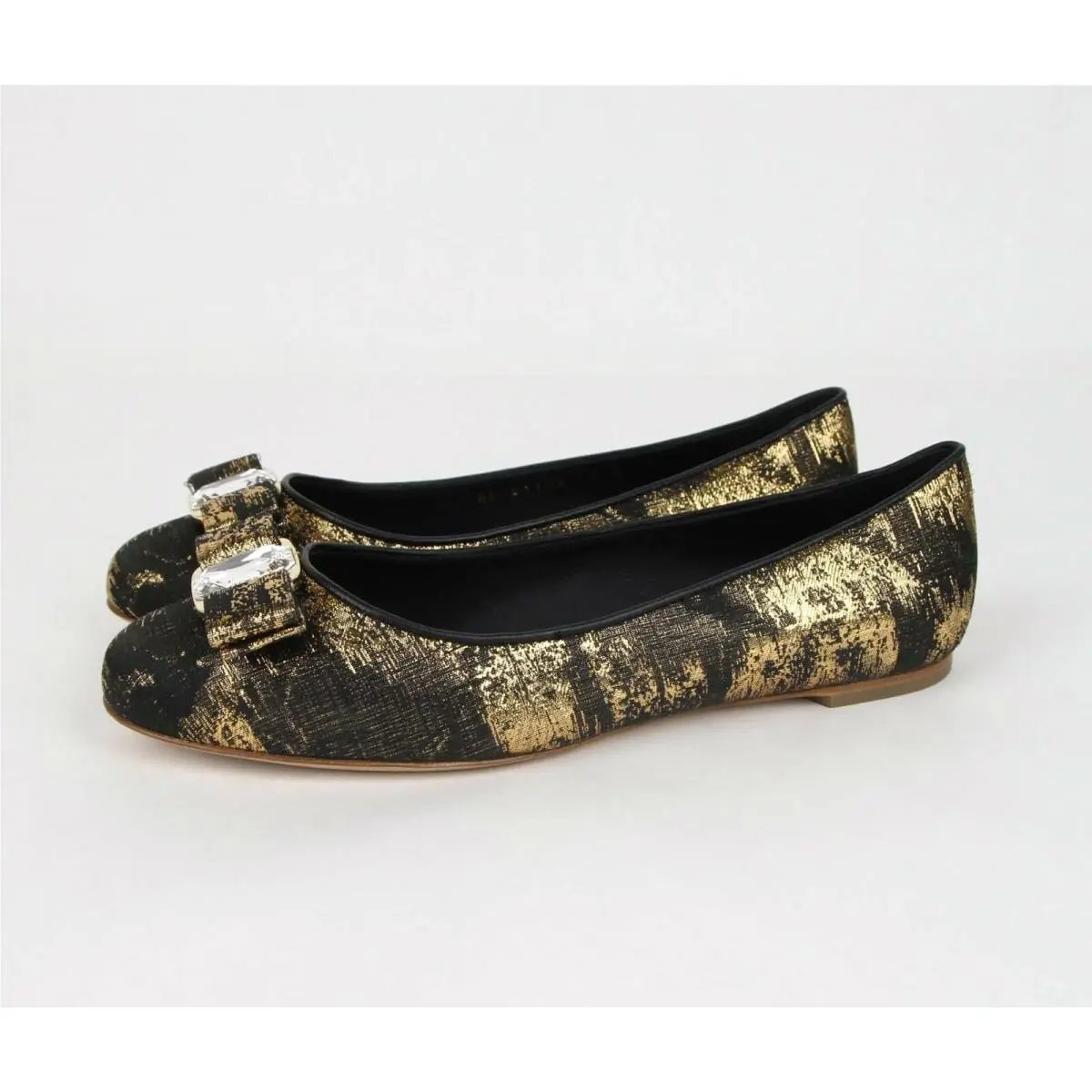 Salvatore Ferragamo shoes - Gold/Black 10
