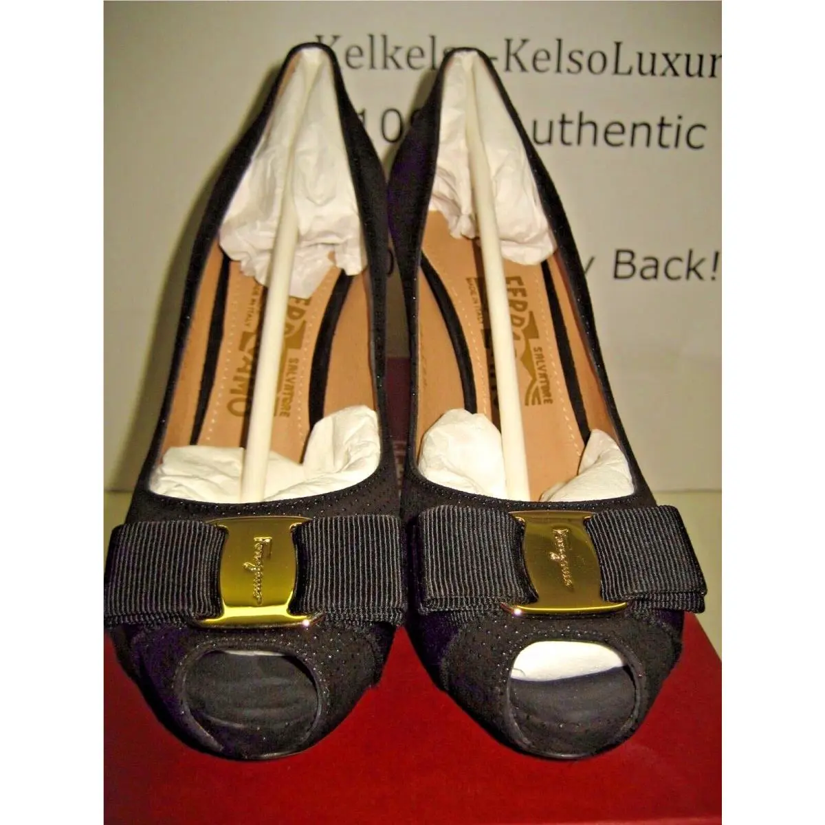 Salvatore Ferragamo shoes - Plum - Plum - Black 0