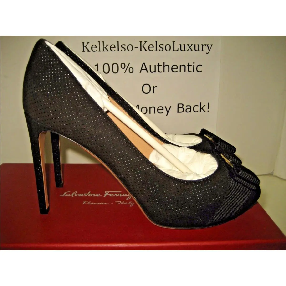 Salvatore Ferragamo shoes - Plum - Plum - Black 3