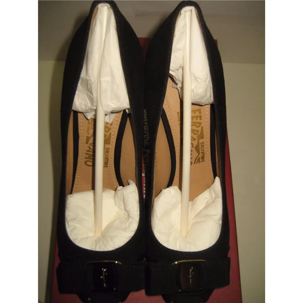 Salvatore Ferragamo shoes - Plum - Plum - Black 12