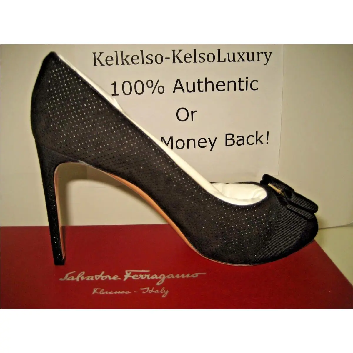 Salvatore Ferragamo shoes - Plum - Plum - Black 14
