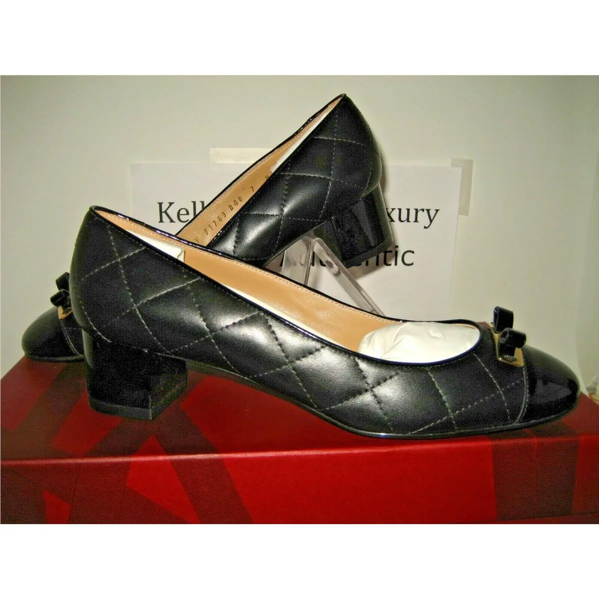 Salvatore Ferragamo shoes - My Quilted - Quilted - Black 10