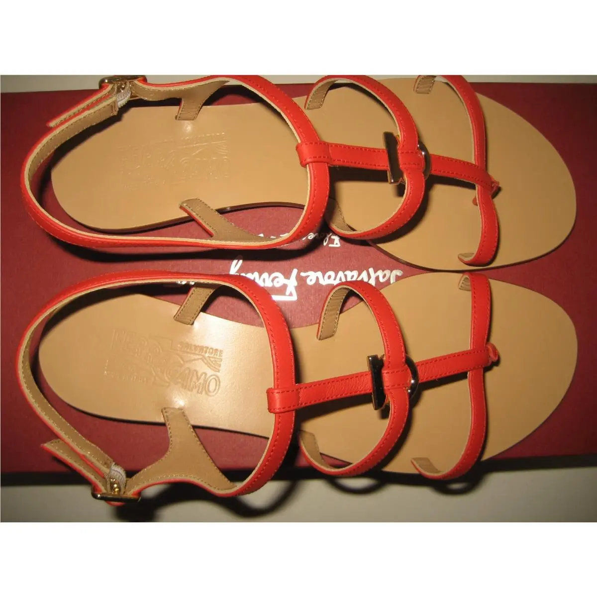Salvatore Ferragamo shoes - Salvatore Ferragamo Senia - Senia - Red 2