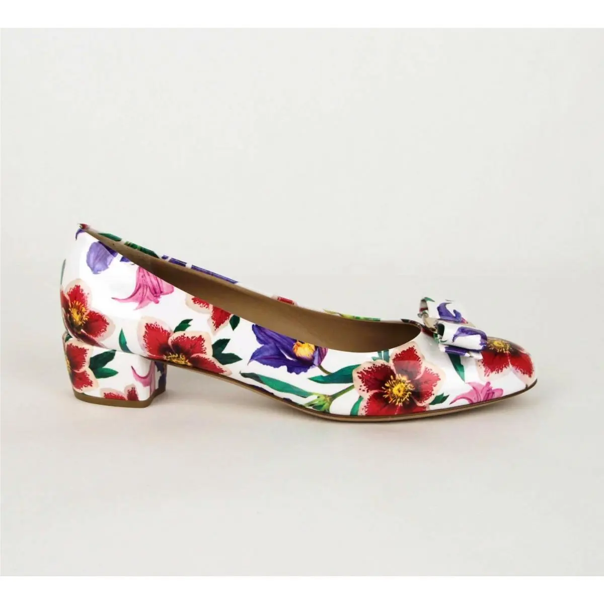 Salvatore Ferragamo shoes - Flowers - Flowers - White 4