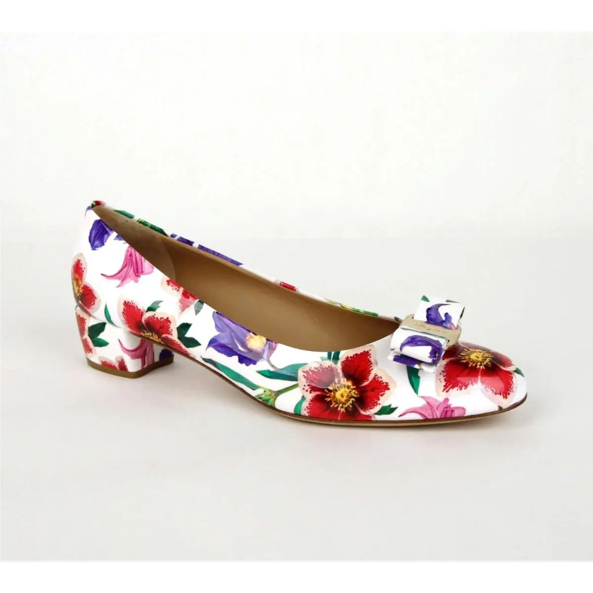 Salvatore Ferragamo shoes - Flowers - Flowers - White 7