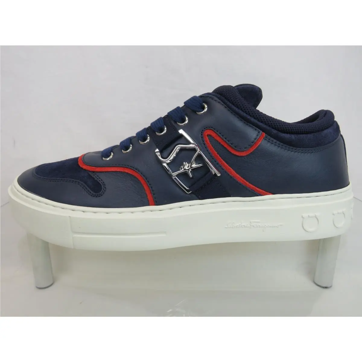 Salvatore Ferragamo shoes - SF LOGO - LOGO - 0748660 - Blue (UPC: 8057553484612) 8