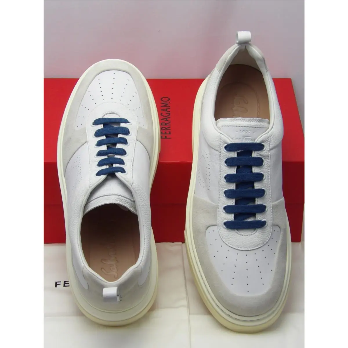 Salvatore Ferragamo shoes - FERRAGAMO CASSINA - FERRAGAMO CASSINA - 0758147 - White (UPC: 8057553597930) 8