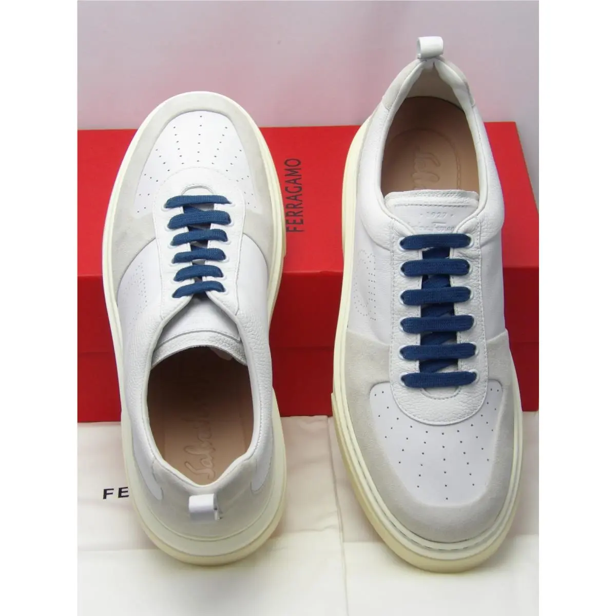 Salvatore Ferragamo shoes - FERRAGAMO CASSINA - FERRAGAMO CASSINA - 0758147 - White (UPC: 8057553597930) 0