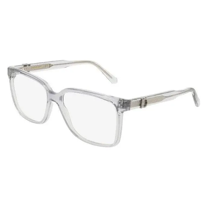 Ferragamo SF3043E 020 Grey Eyeglasses Frames 57mm Unisex by Salvatore Ferragamo