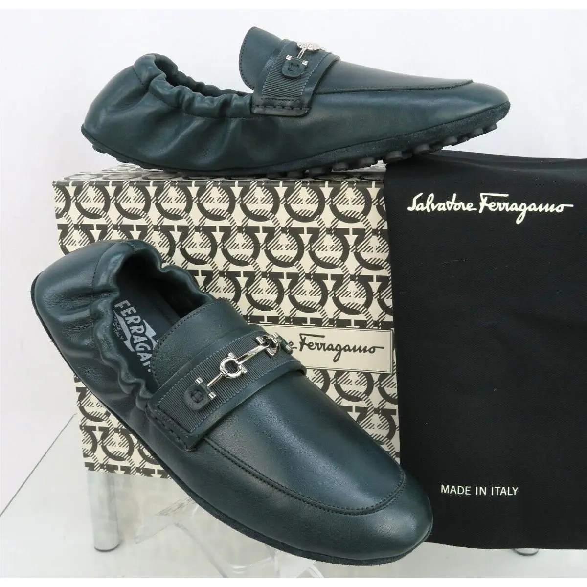 Salvatore Ferragamo shoes - 0756915 - 0756915 - Green (UPC: 8057553943904) 0
