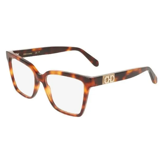 Ferragamo SF3060 240 Tortoise Eyeglasses Frames 54mm Unisex by Salvatore Ferragamo